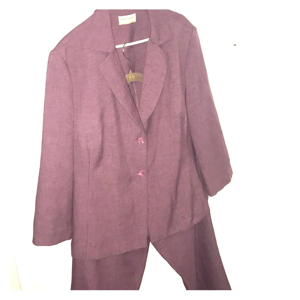 Purple Blazer and pant Set